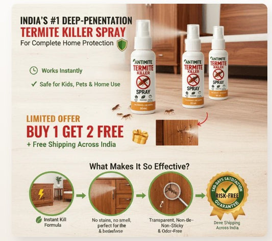 Termite Killer - Buy 1 get 2 Free Limited offer